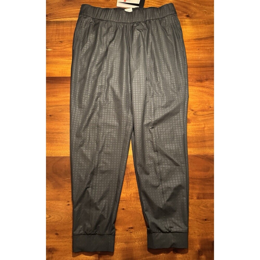 Nike Womens Dri-FIT UV Victory Gingham Golf Joggers Sz L Large Pull On - NWT